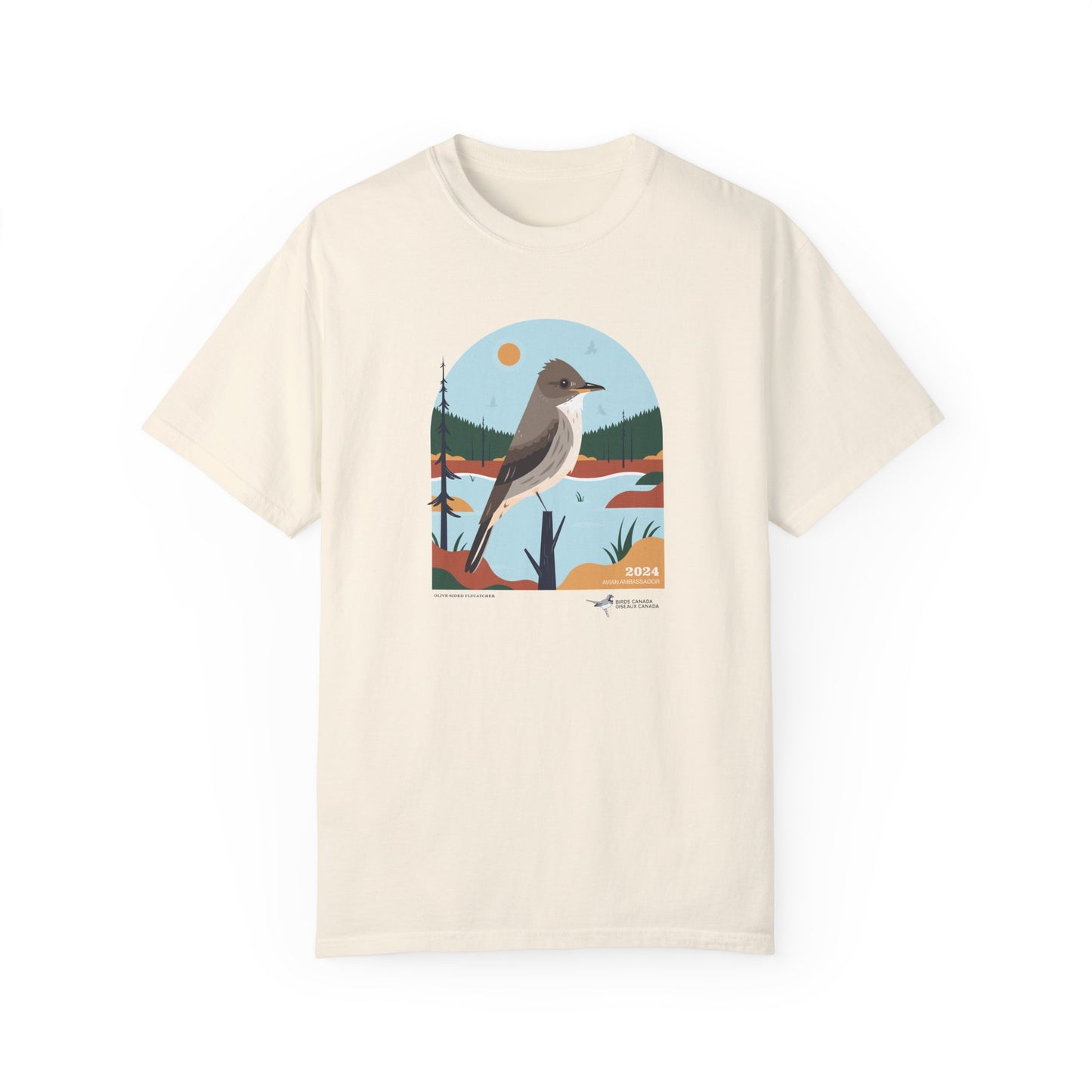 T-shirt Ambassadeur d'Oiseaux Canada 2024 - Anglais