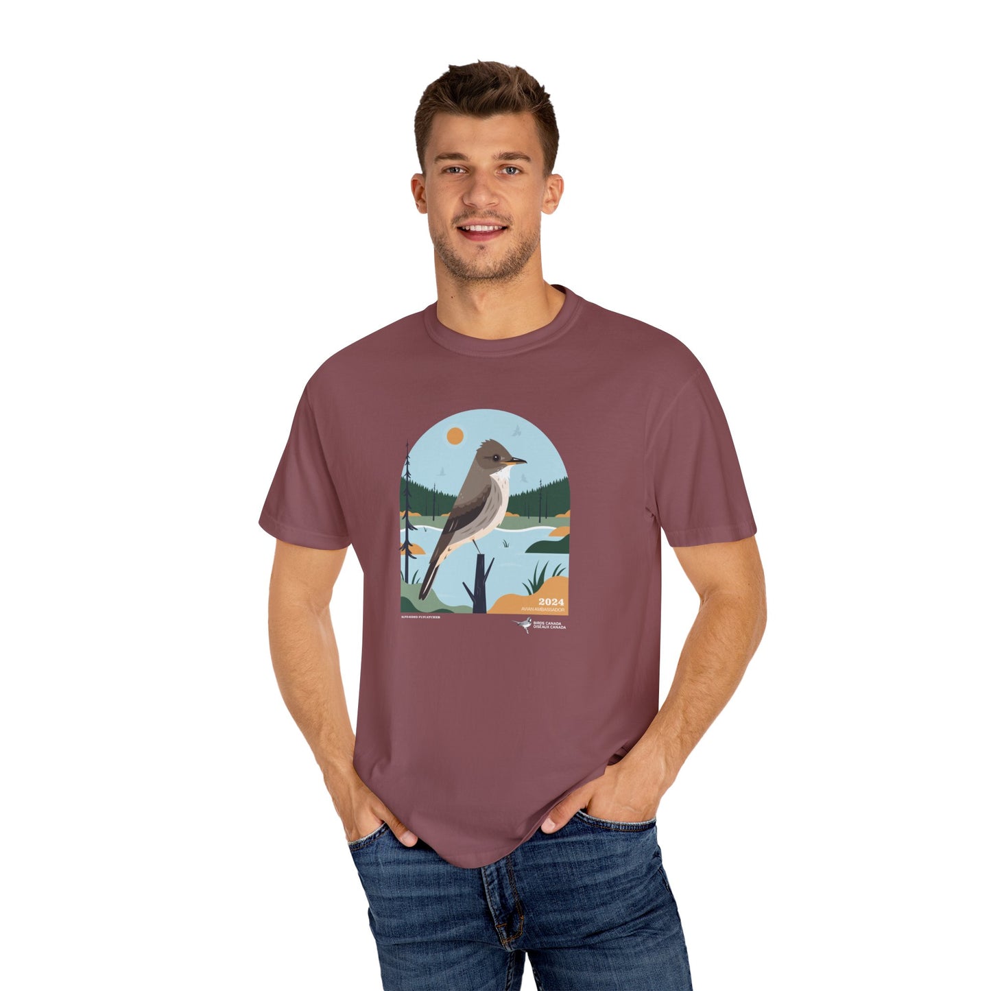 T-shirt Ambassadeur d'Oiseaux Canada 2024 - Anglais