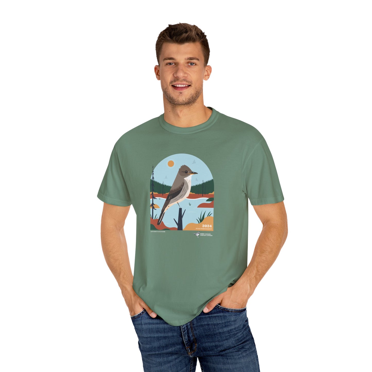 T-shirt Ambassadeur d'Oiseaux Canada 2024 - Anglais