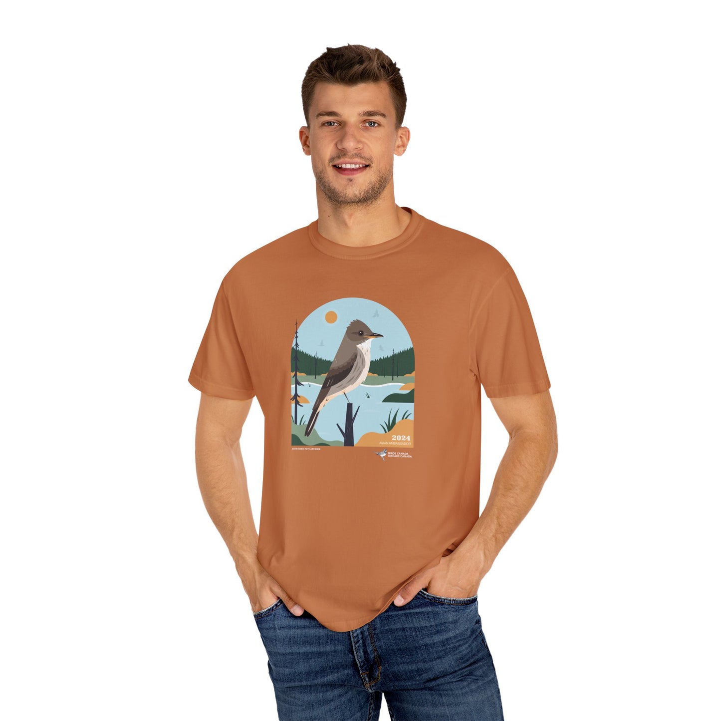 T-shirt Ambassadeur d'Oiseaux Canada 2024 - Anglais