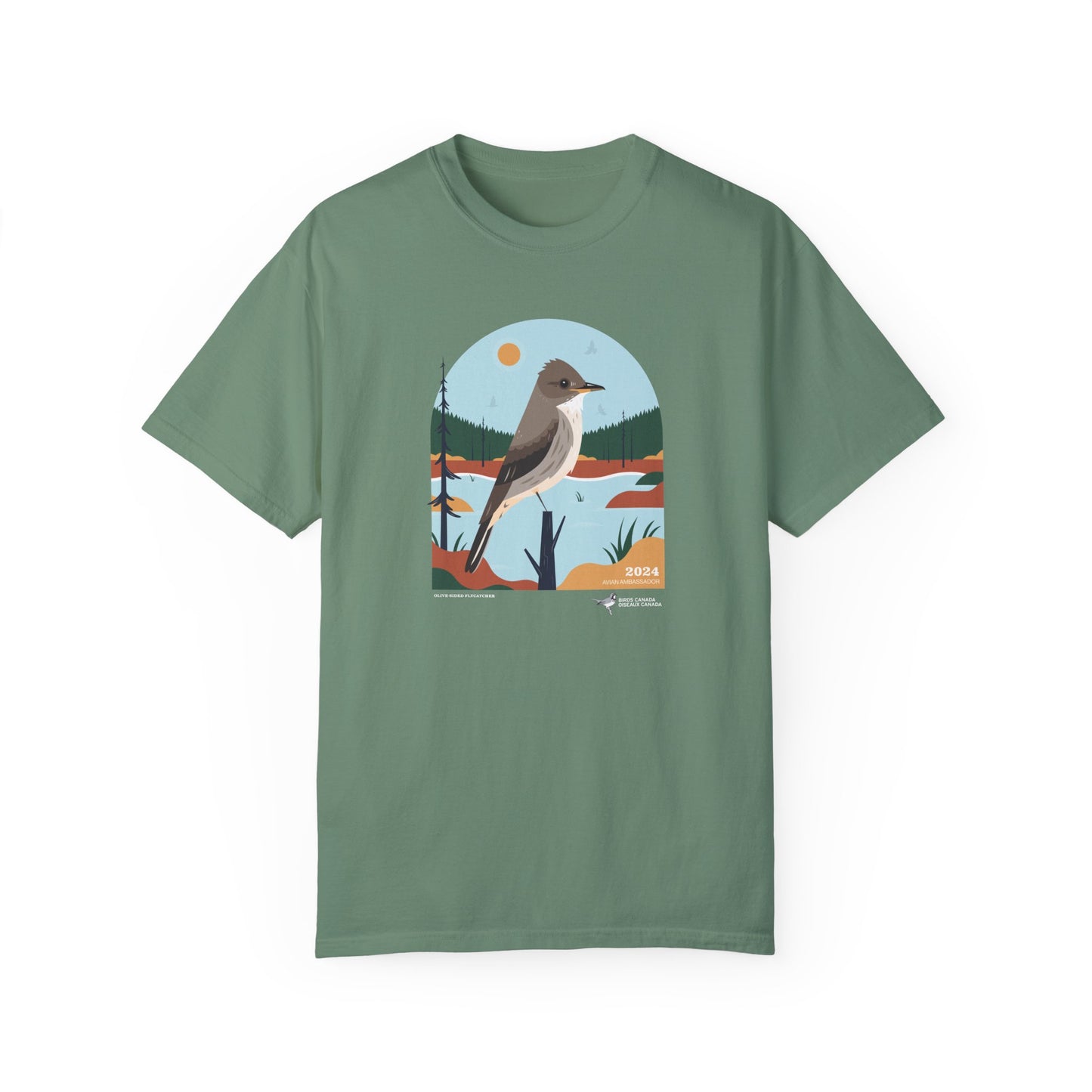 T-shirt Ambassadeur d'Oiseaux Canada 2024 - Anglais